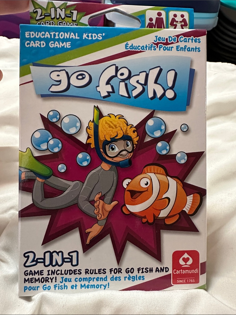 Go Fish! Educational Card Game #329